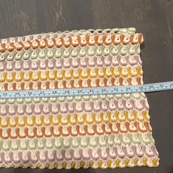 MSN Massana sun dress, lightweight knit, multicolored on a beige background. M. - Picture 10 of 12